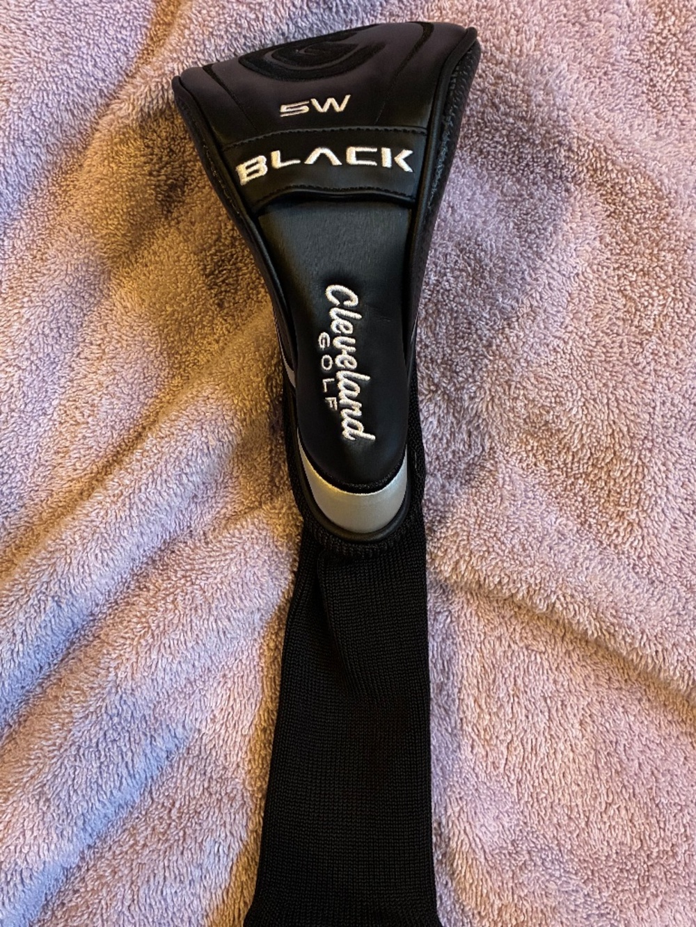 Cleveland Black 5 Wood Golf Head Cover
